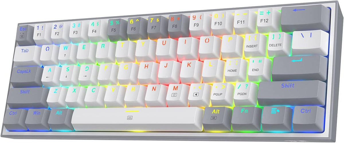 K617 Compact 60% Hot-Swap RGB Mechanical Gaming Keyboard – Ultimate Performance & Style!