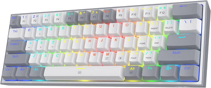 K617 Compact 60% Hot-Swap RGB Mechanical Gaming Keyboard – Ultimate Performance & Style!