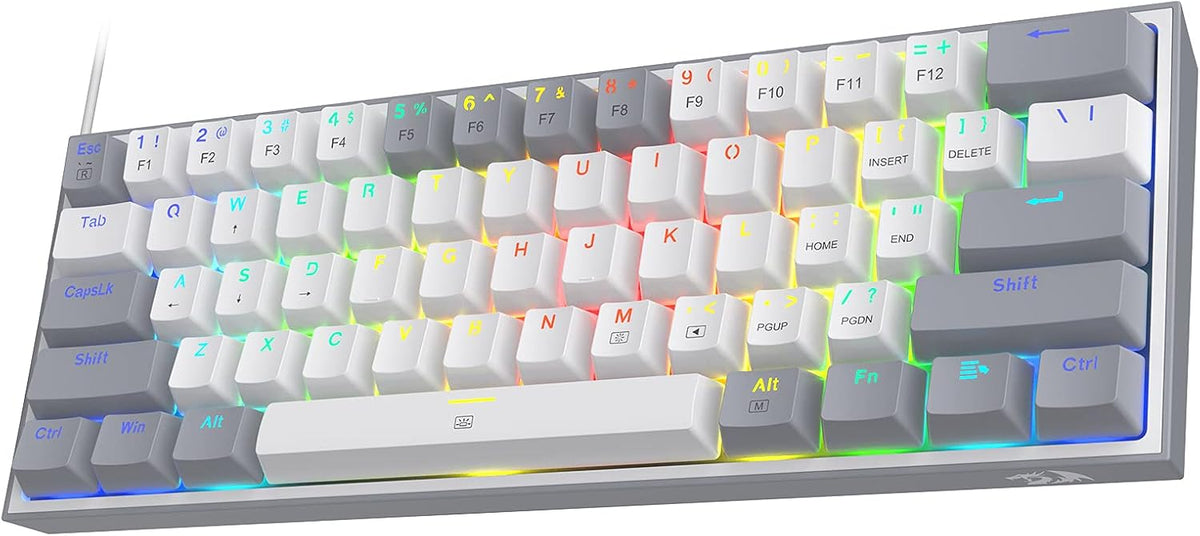 K617 Compact 60% Hot-Swap RGB Mechanical Gaming Keyboard – Ultimate Performance & Style!