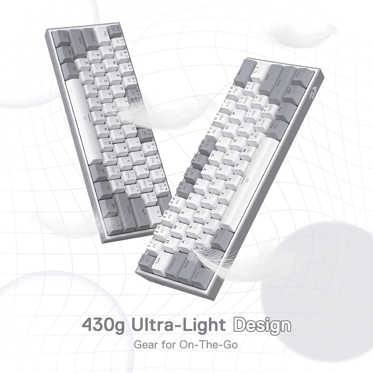 K617 Compact 60% Hot-Swap RGB Mechanical Gaming Keyboard – Ultimate Performance & Style!